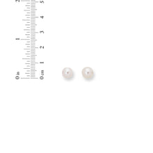 Load image into Gallery viewer, 14k Yellow Gold 4mm Pearl Stud Earrings
