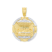 Load image into Gallery viewer, 10k Yellow Gold and White Gold Last Supper Charm Pendant
