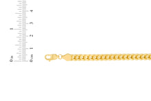 Load image into Gallery viewer, 10k Yellow Gold 6mm Lite Franco Chain Link Necklace
