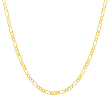 Load image into Gallery viewer, 10k Yellow Gold 5.7mm Solid Clasic Figaro Necklace
