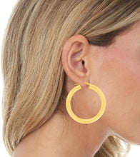 Load image into Gallery viewer, 10k Yellow Gold 5mm High Polish Round Tube Hoop Earrings
