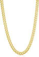 Load image into Gallery viewer, 10k Yellow Gold 9mm Lite Monaco Miami Cuban Link Chain Necklace
