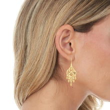 Load image into Gallery viewer, 14k Yellow Gold 45mm Polished Chandelier Earrings
