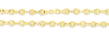 Load image into Gallery viewer, 10k Yellow Gold 6.5mm Puff Mariner Necklace
