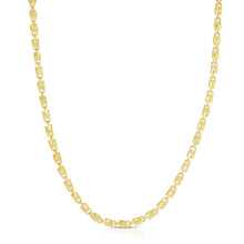 Load image into Gallery viewer, 10k Yellow Gold 2.5mm Solid Turkish Rope Chain Necklace
