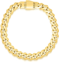 Load image into Gallery viewer, 10k Yellow Gold 7mm or 9mm Lite Monaco Miami Cuban Link Chain Bracelet
