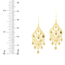 Load image into Gallery viewer, 14k Yellow Gold 45mm Polished Chandelier Earrings
