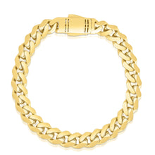 Load image into Gallery viewer, 10k Yellow Gold 7mm or 9mm Lite Monaco Miami Cuban Link Chain Bracelet
